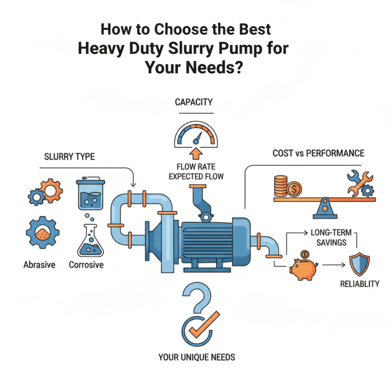 How to Choose the Best Heavy Duty Slurry Pump for Your Needs?