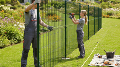 How to Install Double Wire Panel Fencing for Your Property?