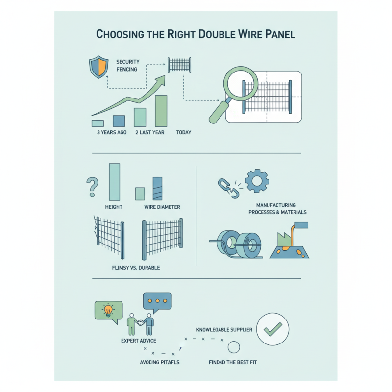 How to Choose the Right Double Wire Panel for Your Needs?