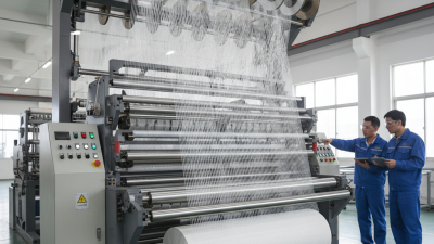 What is a fiberglass mesh machine and how does it work?