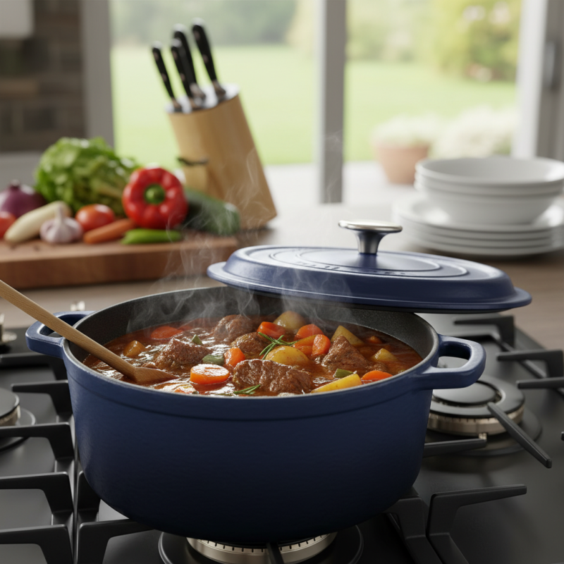 What are the Benefits of Using a Cast Iron Casserole?