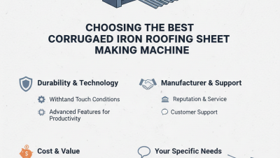 How to Choose the Best Corrugated Iron Roofing Sheet Making Machine?