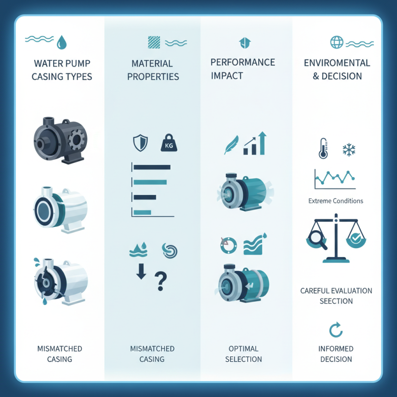 Best Water Pump Casing Types for Optimal Performance?