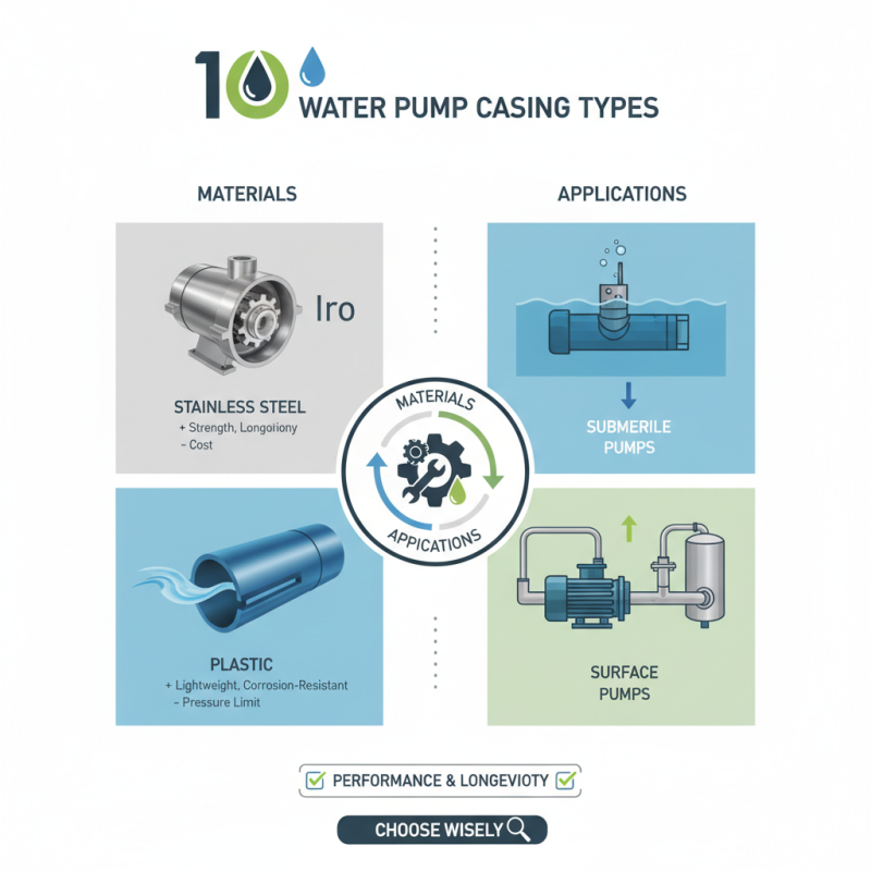 Top 10 Water Pump Casing Types What You Need to Know?