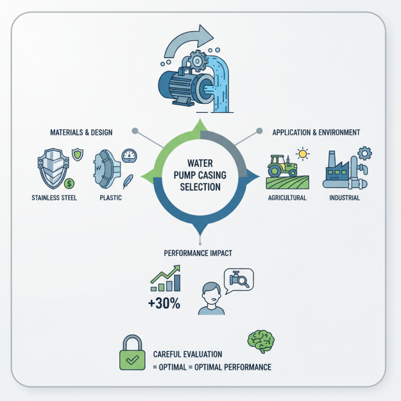 How to Choose the Right Water Pump Casing for Your Needs?
