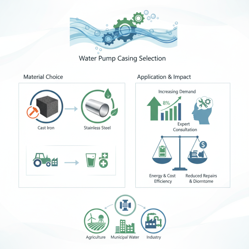 How to Choose the Right Water Pump Casing for Your Needs?