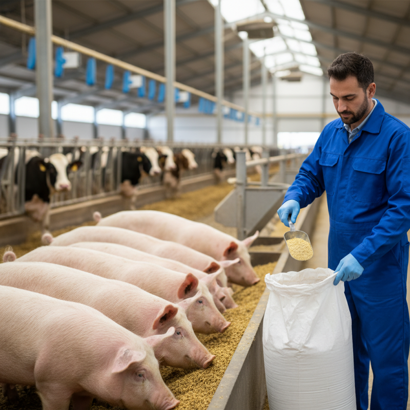 What is chlortetracycline premix and its uses in livestock?