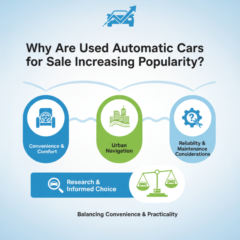 Why Are Used Automatic Cars for Sale Increasing in Popularity?