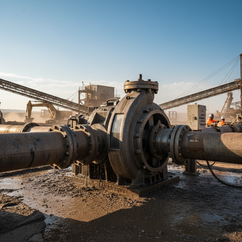What is a heavy duty slurry pump and how does it work?