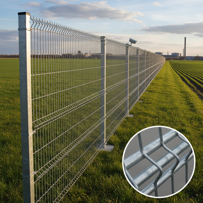 What is a double wire panel and its applications?