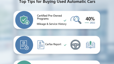 Top Tips for Buying Used Automatic Cars for Sale