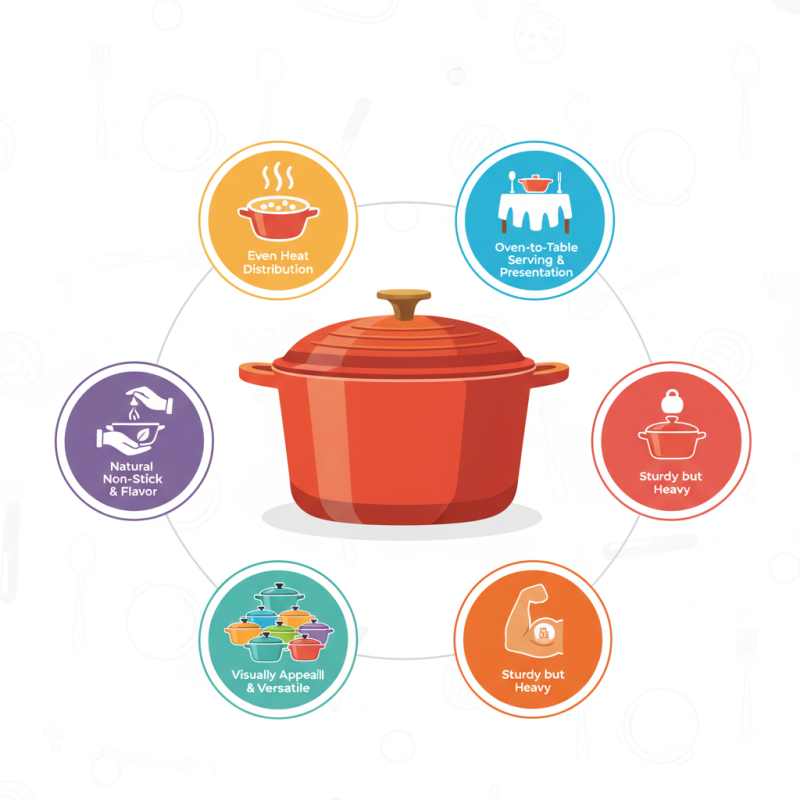 What is a cast iron casserole and why is it popular?