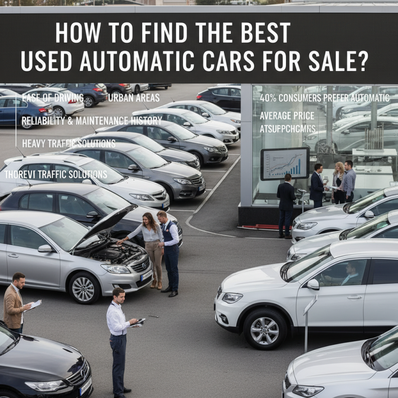 How to Find the Best Used Automatic Cars for Sale?