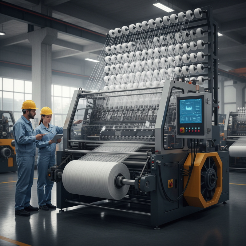 What is a fiberglass mesh machine and how does it work?