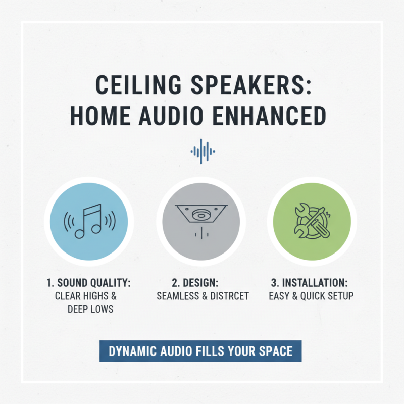 2026 Best Ceiling Speakers for Every Home Audio Experience?