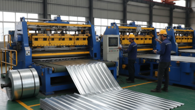 What is a corrugated iron roofing sheet making machine?