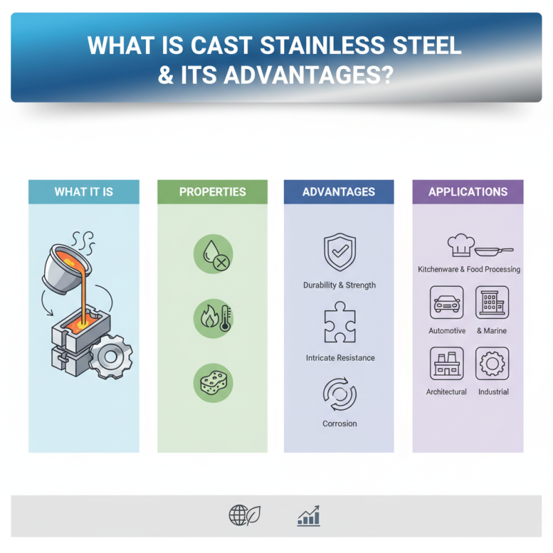 What is cast stainless steel and its advantages?