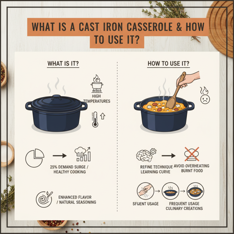 What is a cast iron casserole and how to use it?