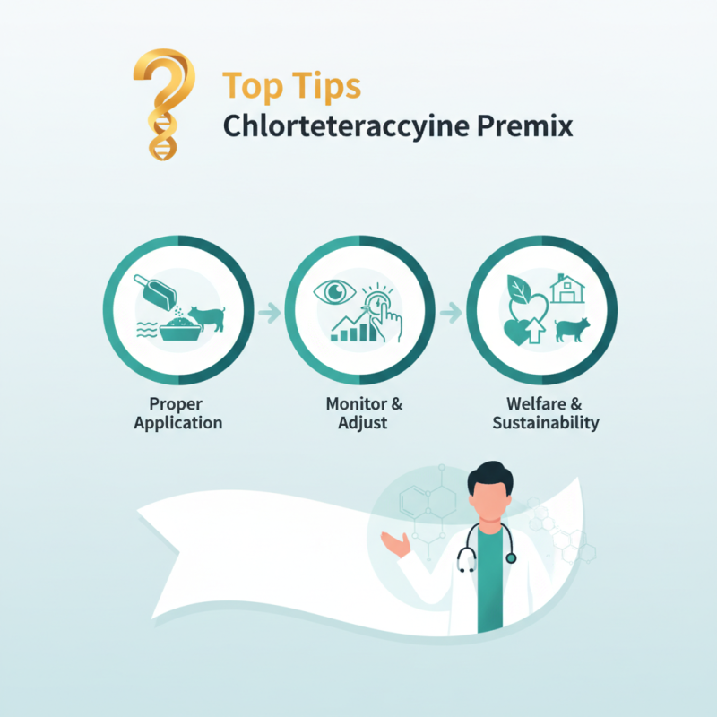 Top Tips for Using Chlortetracycline Premix Effectively?