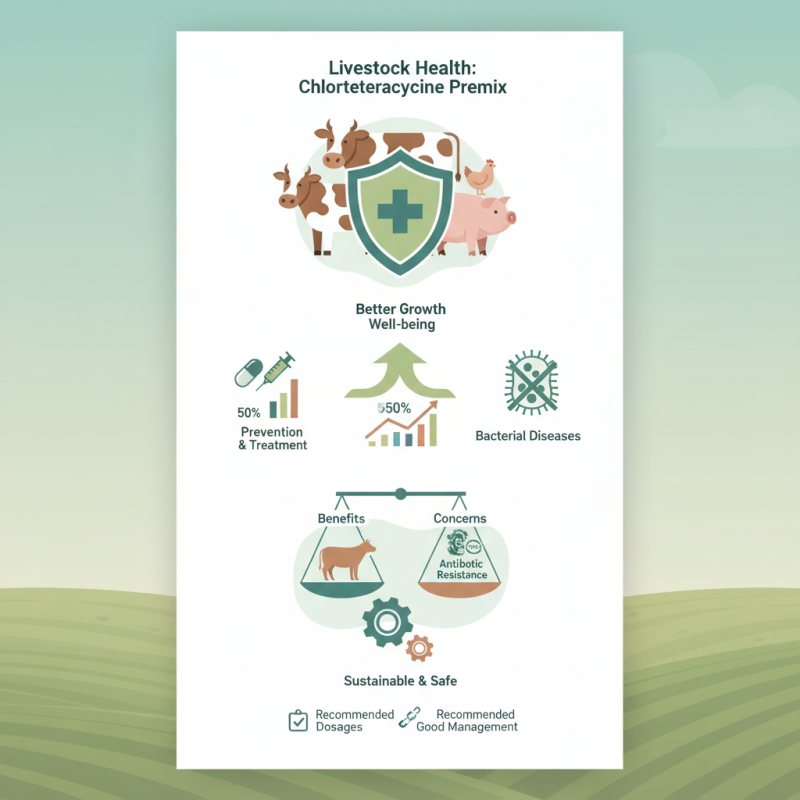 How to Use Chlortetracycline Premix for Livestock Health?