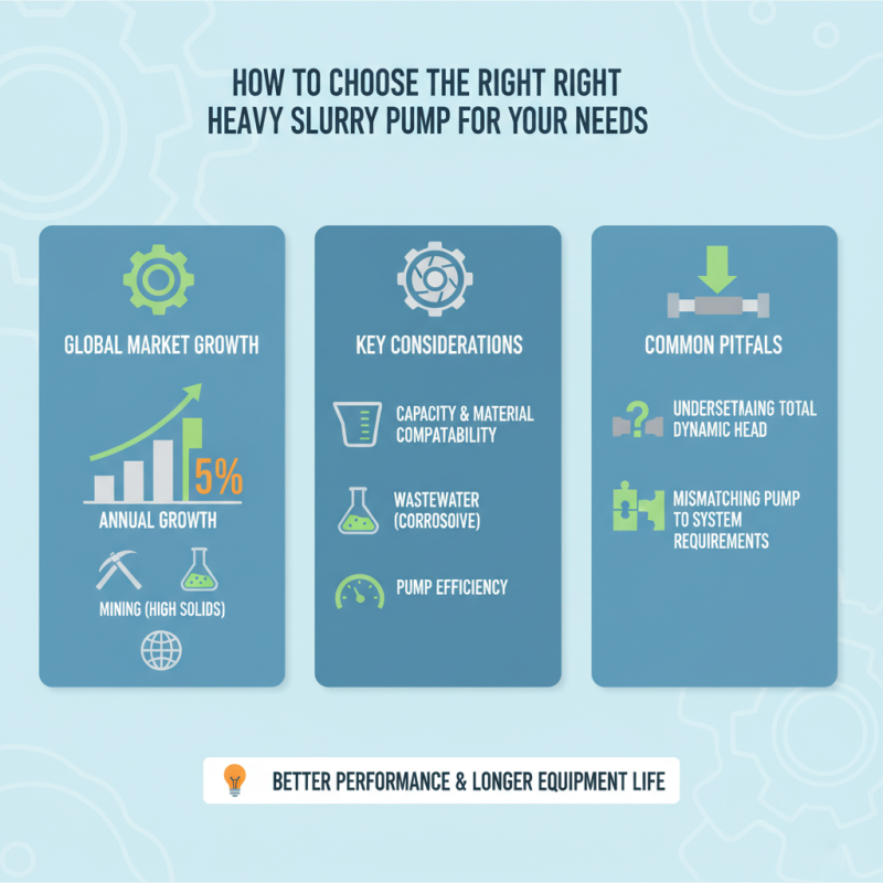 How to Choose the Right Heavy Duty Slurry Pump for Your Needs