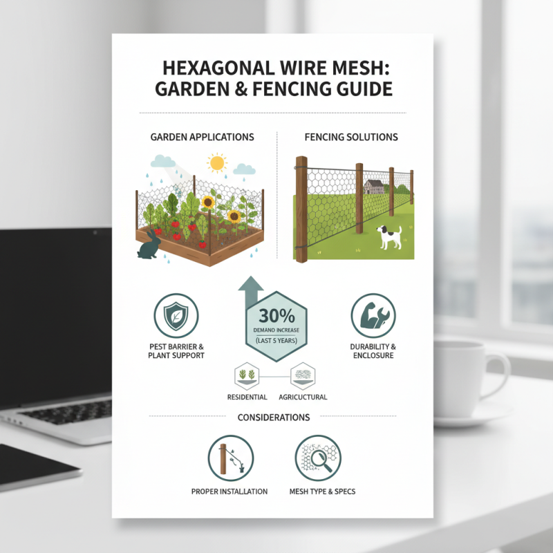 How to Use Hexagonal Wire Mesh for Garden and Fencing?