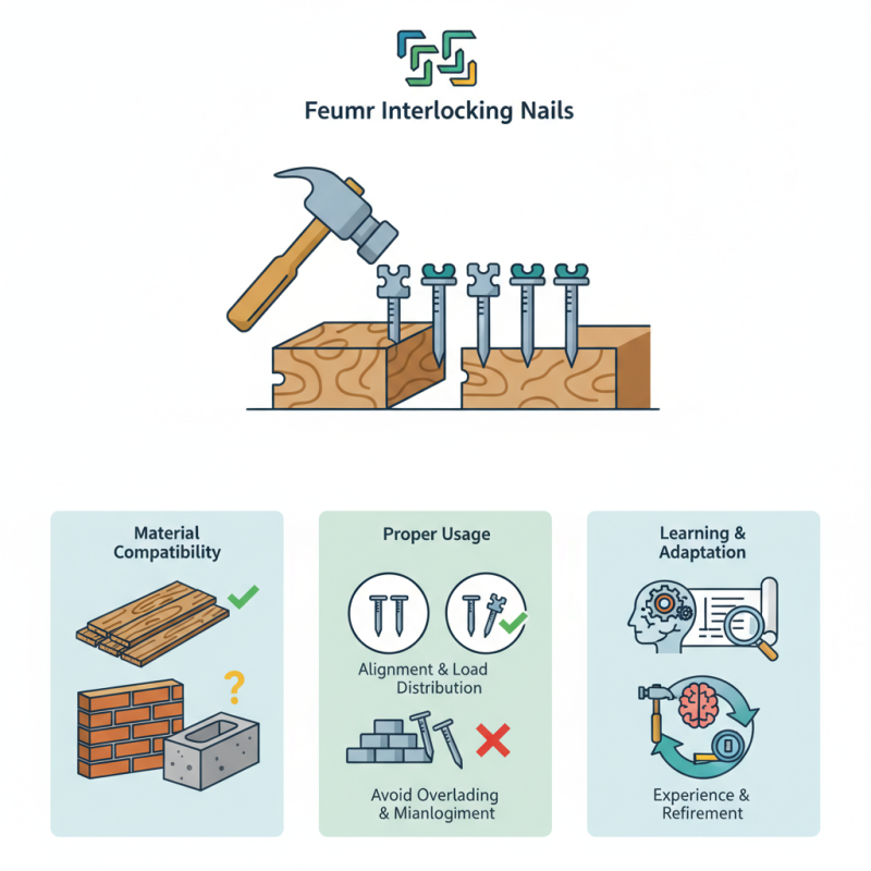 How to Use Feumr Interlocking Nails Effectively?