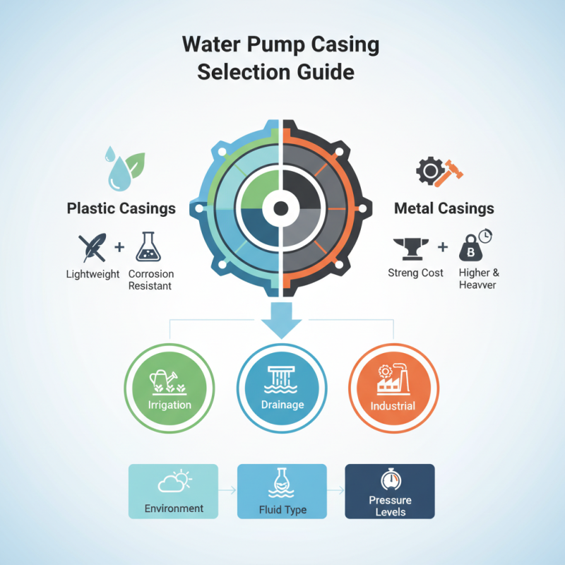 How to Choose the Right Water Pump Casing for Your Needs?