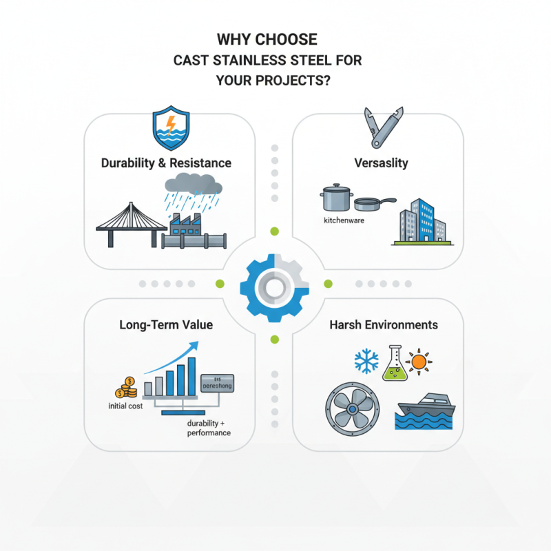 Why Choose Cast Stainless Steel for Your Projects?