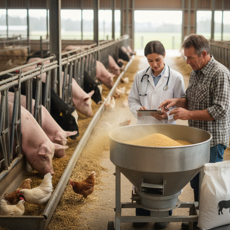 What is chlortetracycline premix and how is it used?