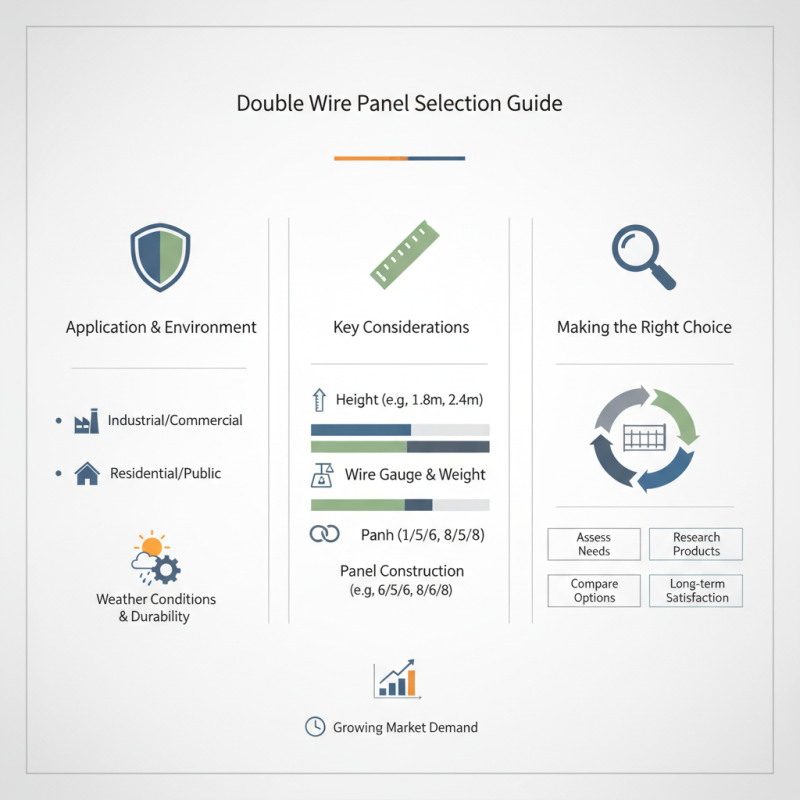How to Choose the Best Double Wire Panel for Your Needs?