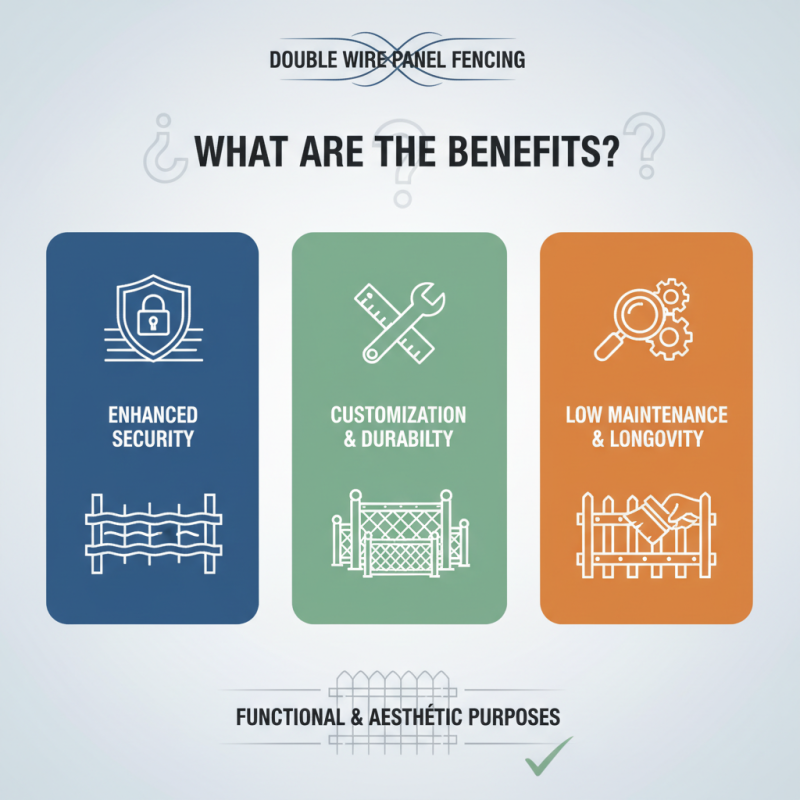 What Are the Benefits of Double Wire Panel Fencing?