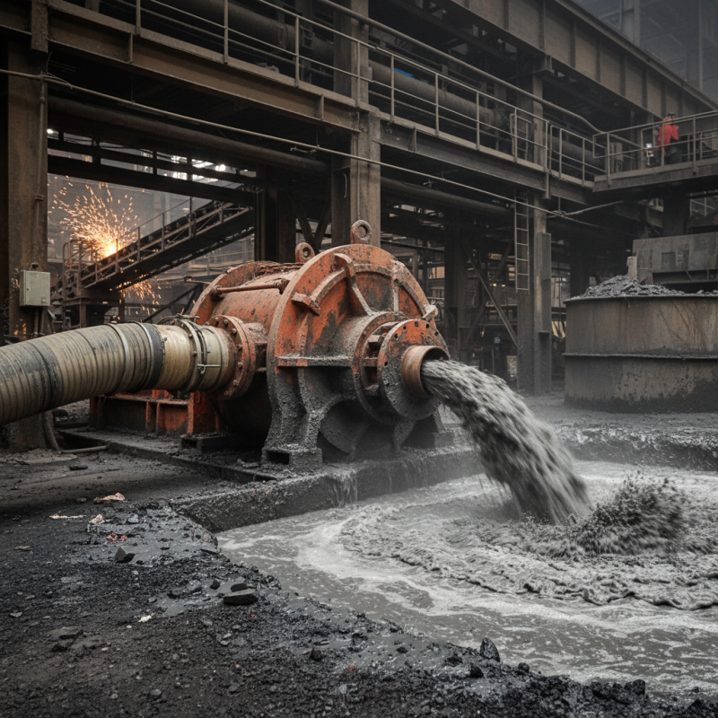 What is a heavy duty slurry pump and how does it work?