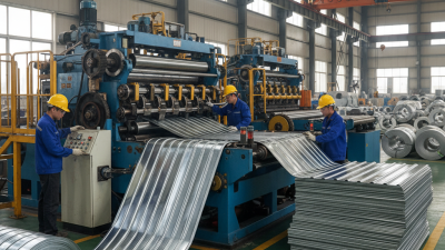 What is a corrugated iron roofing sheet making machine?