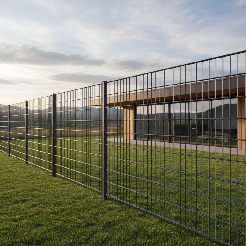 What is a double wire panel and its advantages?