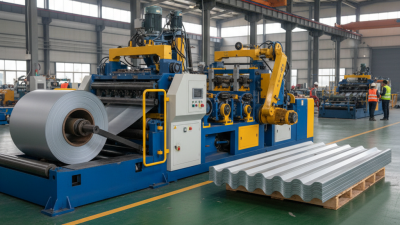 What is a corrugated iron roofing sheet making machine?