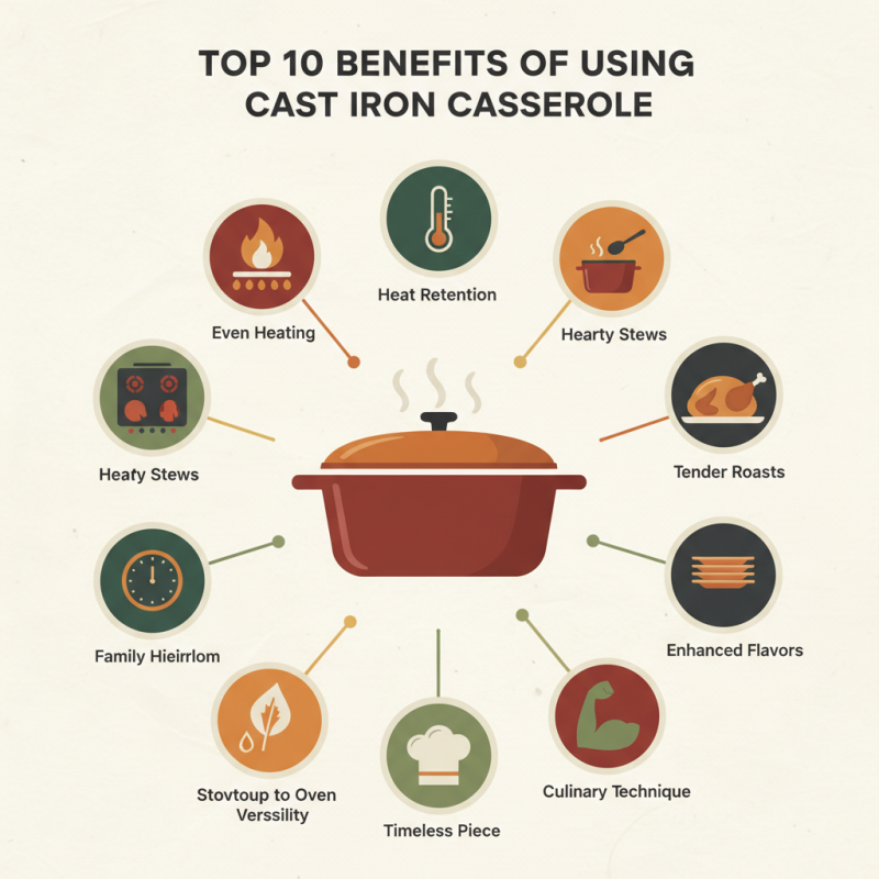 Top 10 Benefits of Using a Cast Iron Casserole?