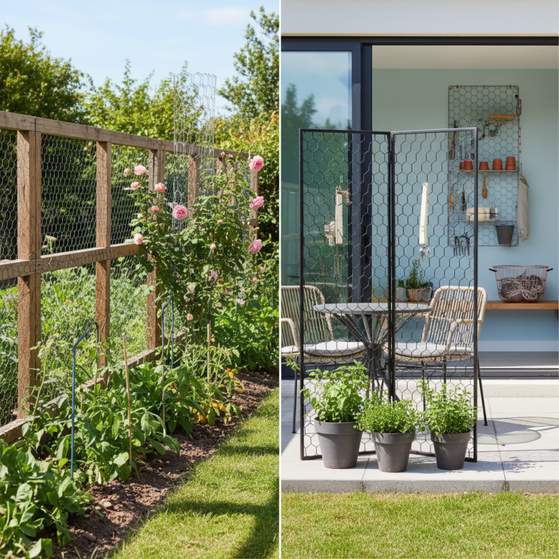 How to Use Hexagonal Wire Mesh for Your Home and Garden?