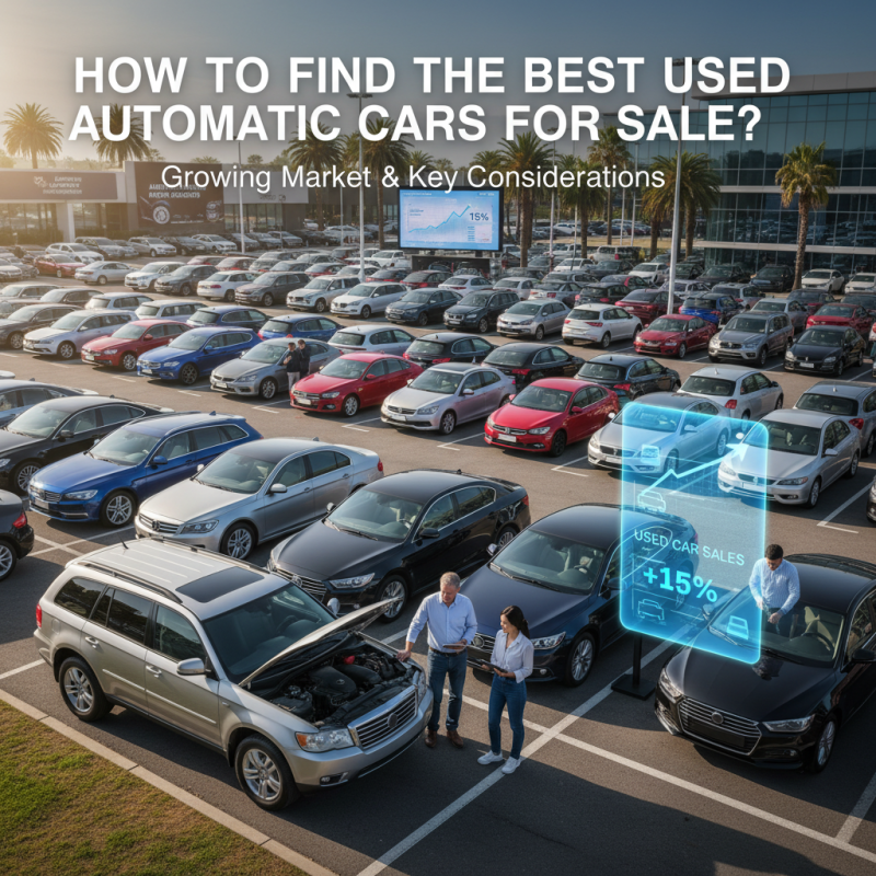 How to Find the Best Used Automatic Cars for Sale?