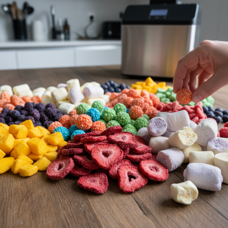 How to Make Freeze Dried Sweets at Home Easily?