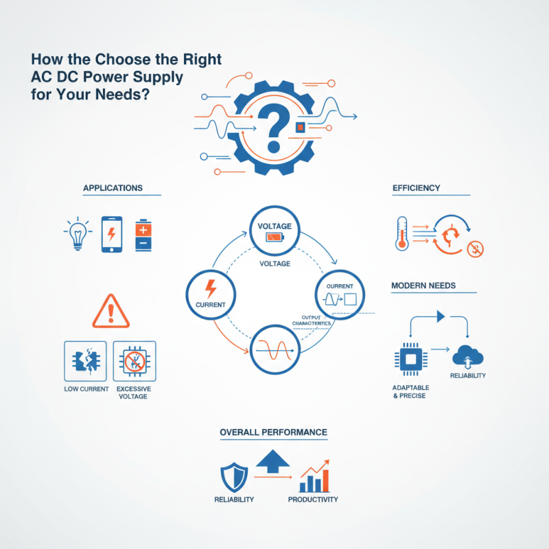 How to Choose the Right AC DC Power Supply for Your Needs?