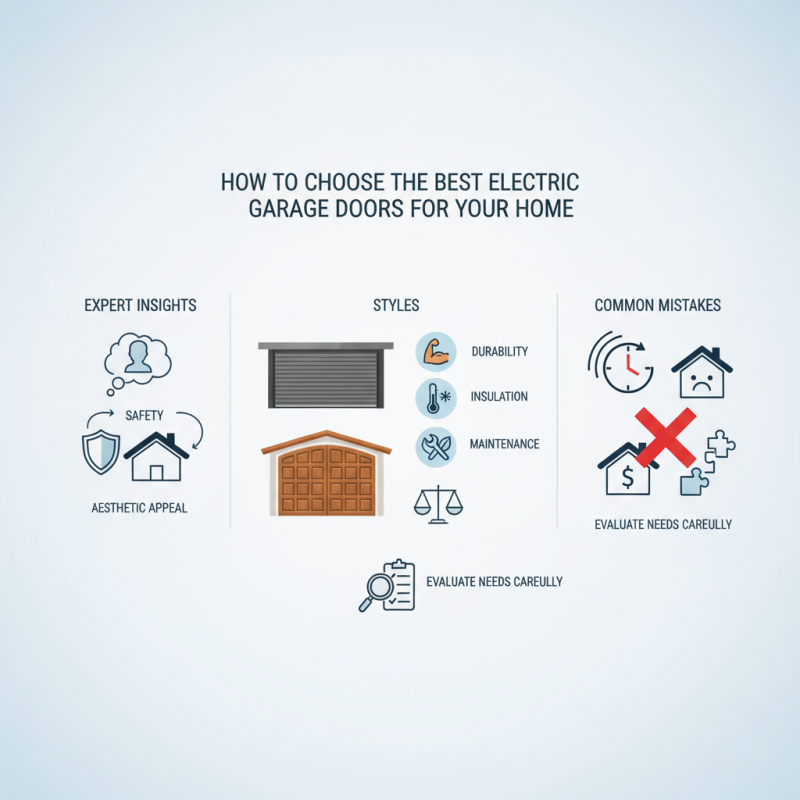 How to Choose the Best Electric Garage Doors for Your Home?