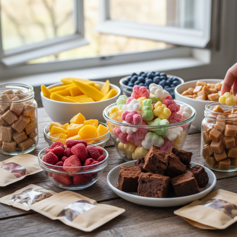 How to Choose the Best Freeze Dried Sweets for Your Snacks?