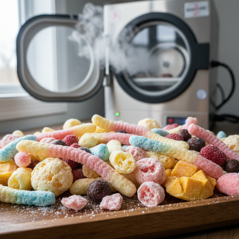 What is Freeze Dried Sweets How Are They Made?