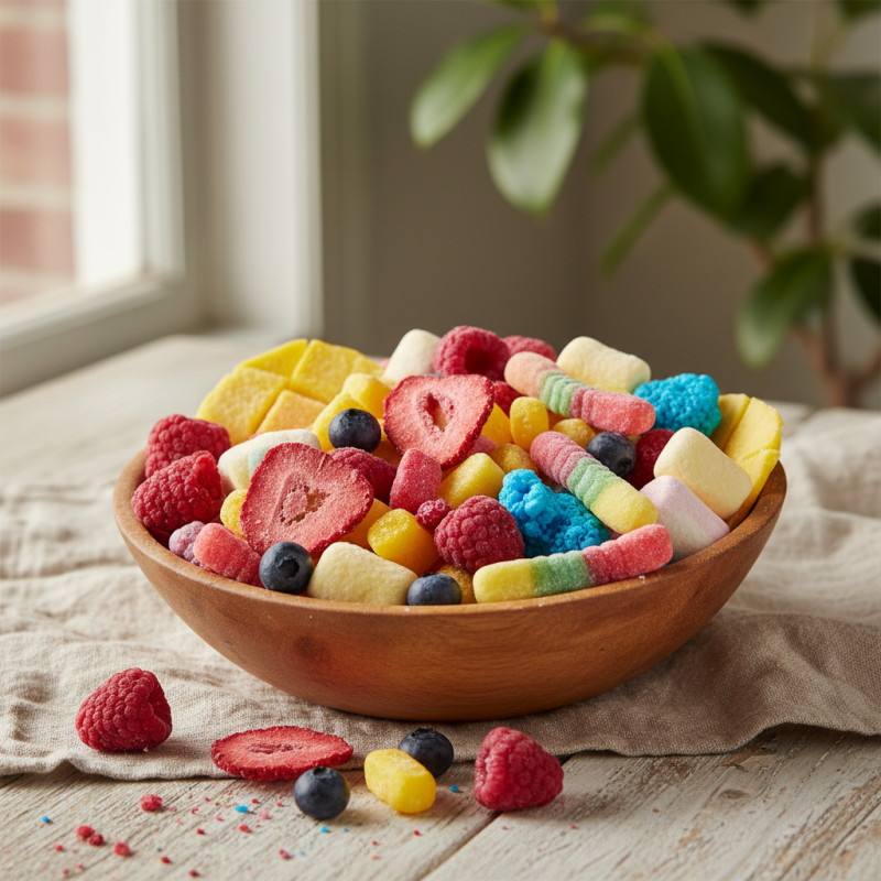 How to Choose the Best Freeze Dried Sweets for Snacks?