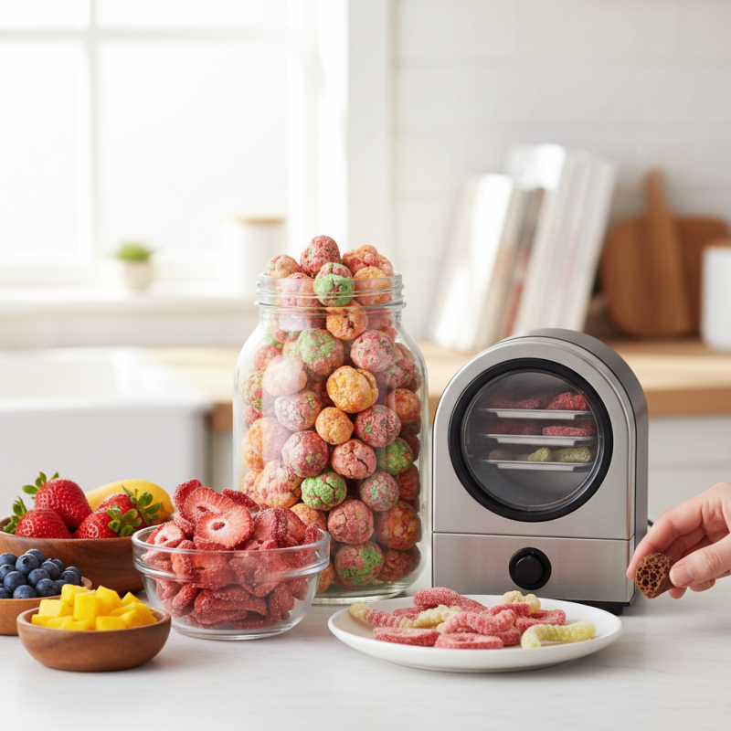 How to Make Freeze Dried Sweets at Home Easily?