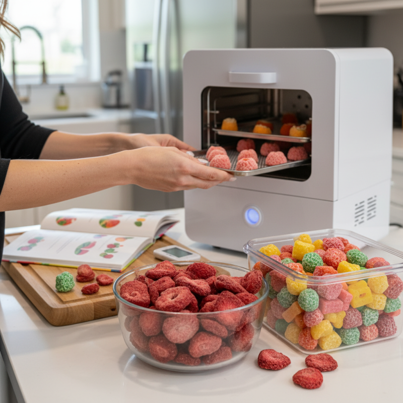 How to Make Freeze Dried Sweets at Home Easily?