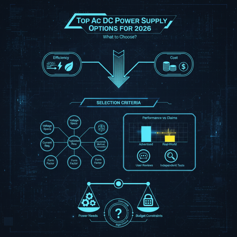 Top AC DC Power Supply Options for 2026 What to Choose?