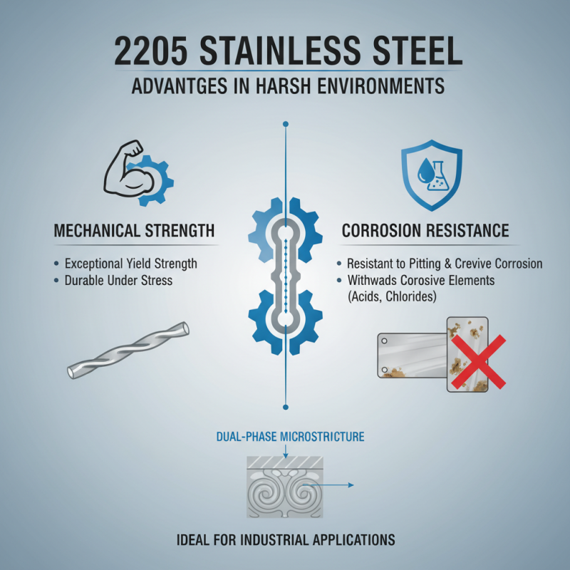 What is 2205 stainless steel and its benefits for industrial applications?