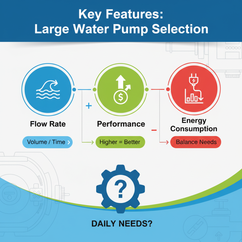 How to Choose the Best Large Water Pump for Your Needs?
